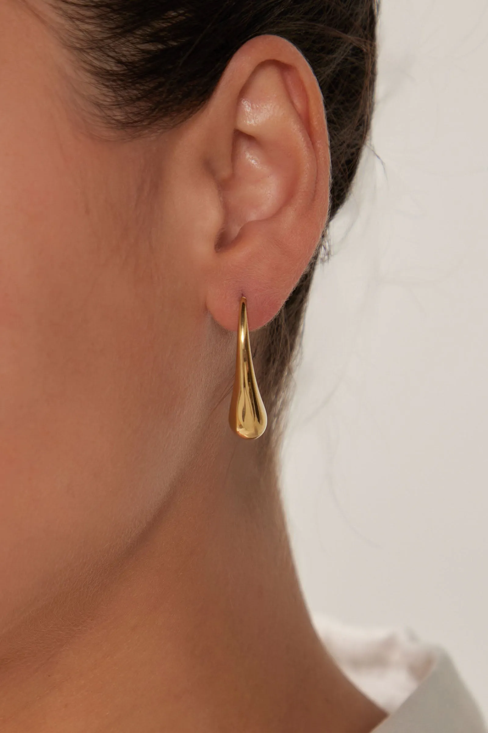 Halcyon Drop Earring - Gold