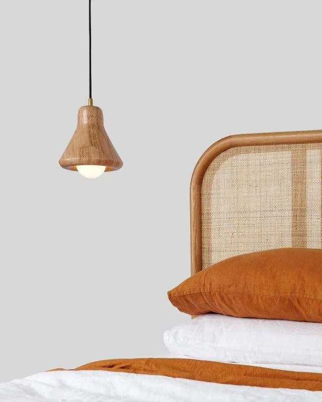 Hand-Turned Solid Timber Pendant