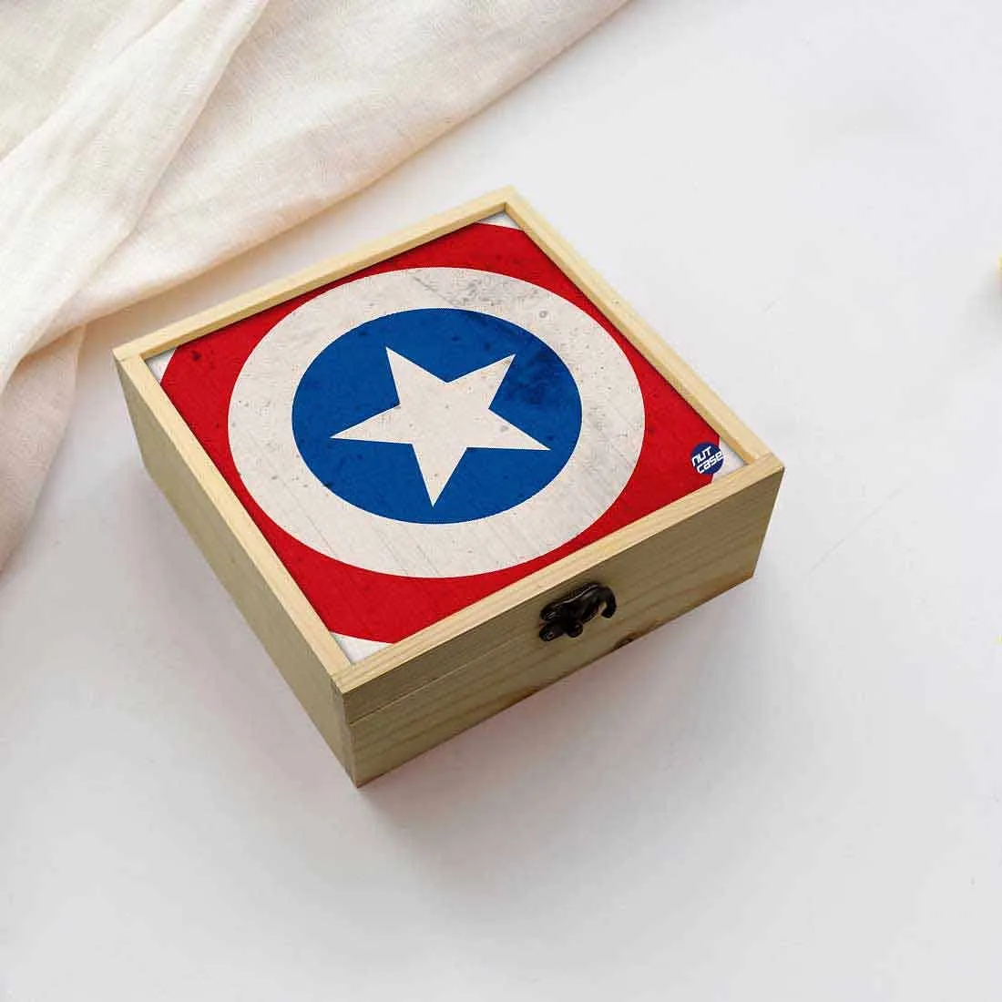 Jewellery Box Makepup Organizer -  Captain America