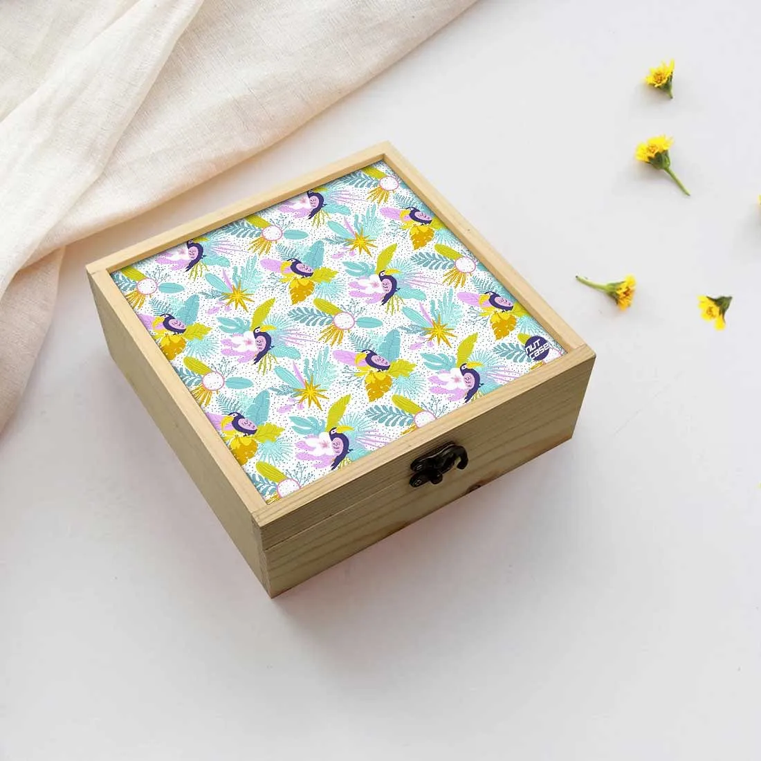 Jewellery Box Makepup Organizer -  Keel-Billed Toucan