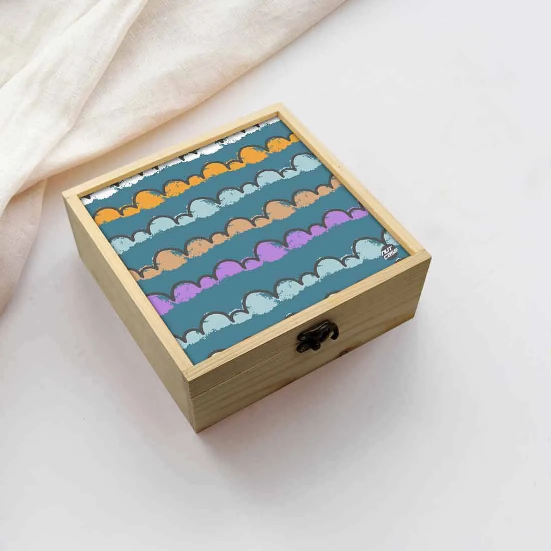 Jewellery Box Wooden Jewelry Organizer -  Cure Waves