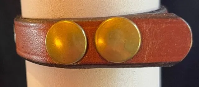 Just Fur Fun- Leather Bracelet (Carribean Sun)