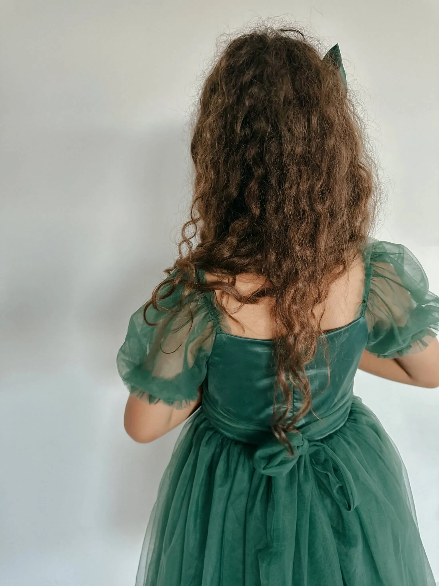 Layla dress - emerald