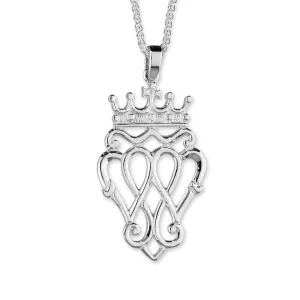 Luckenbooth Silver Pendant P171