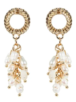 Lush Pearl Earring Cluster