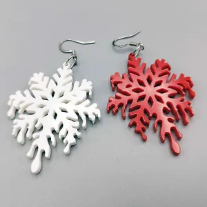 MELTING SNOWFLAKES EARRINGS | Snow or Blood? Which one will you choose? Muahaha