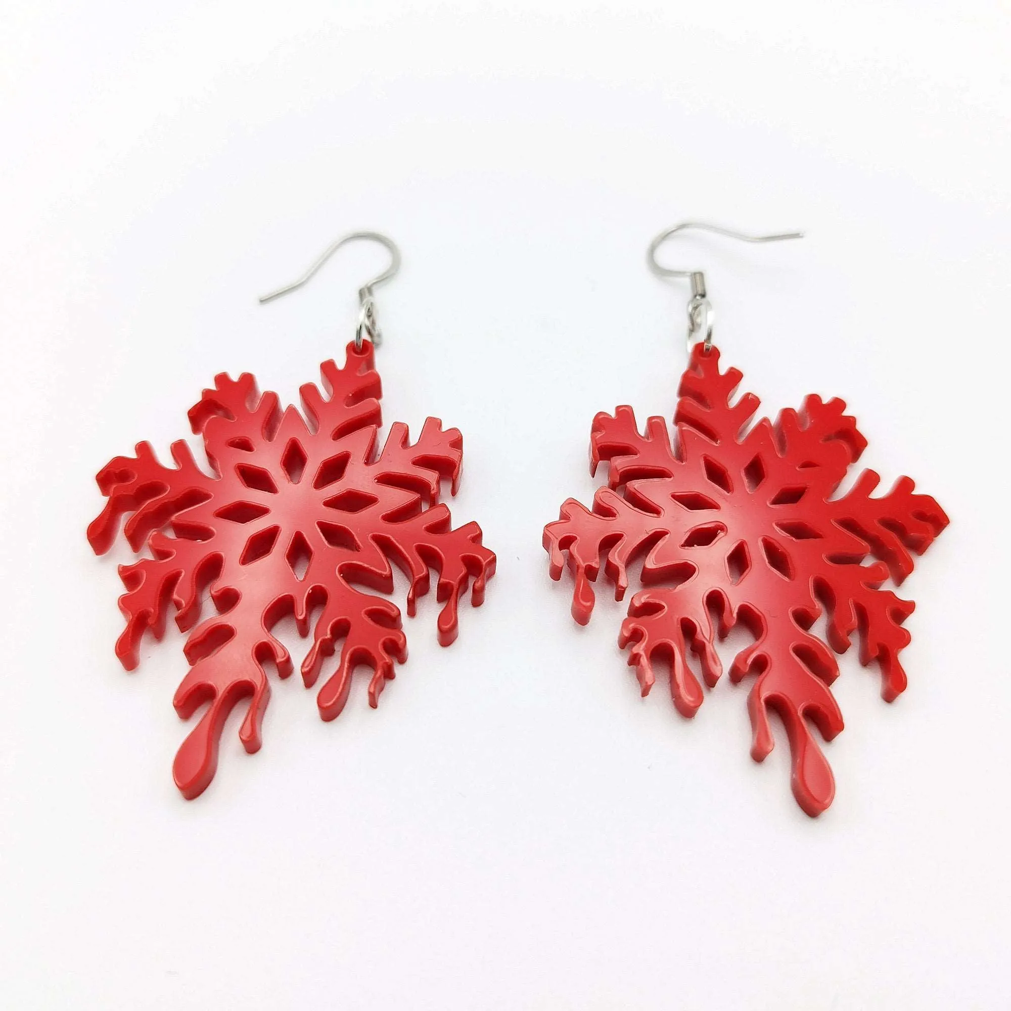 MELTING SNOWFLAKES EARRINGS | Snow or Blood? Which one will you choose? Muahaha