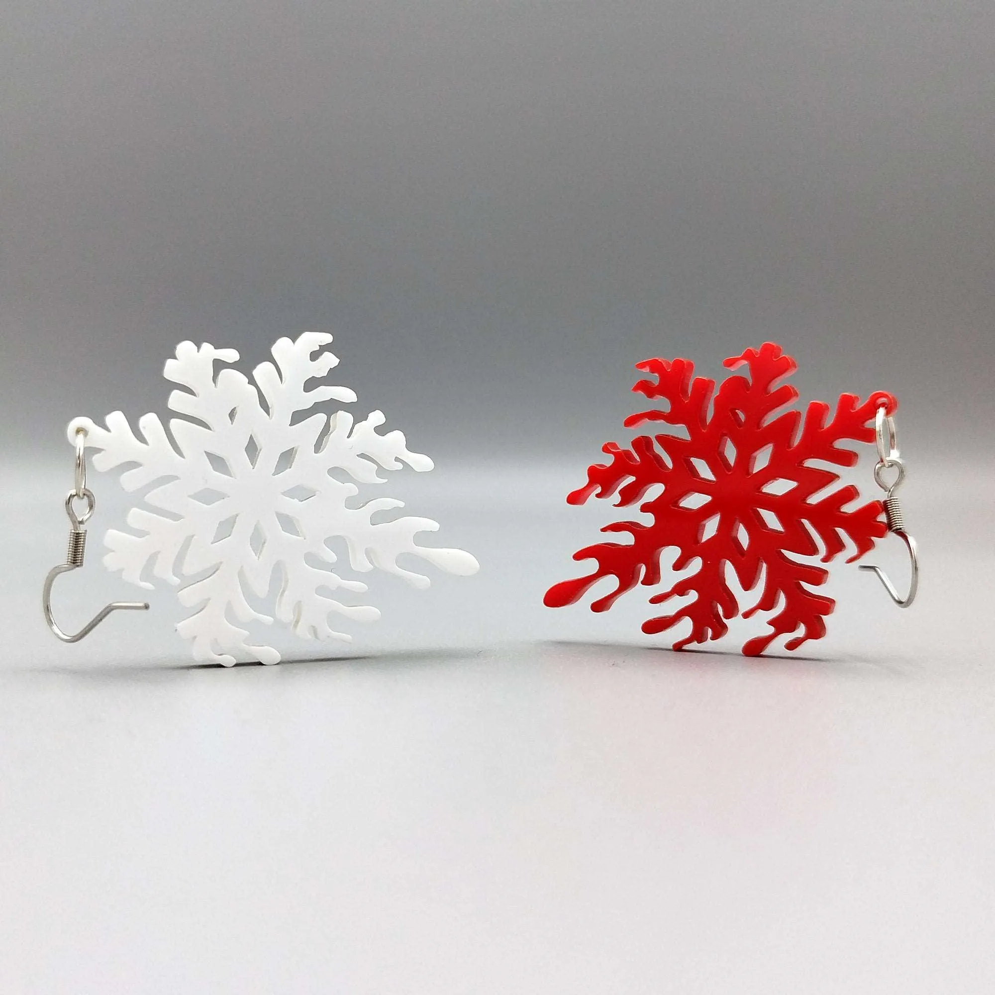 MELTING SNOWFLAKES EARRINGS | Snow or Blood? Which one will you choose? Muahaha
