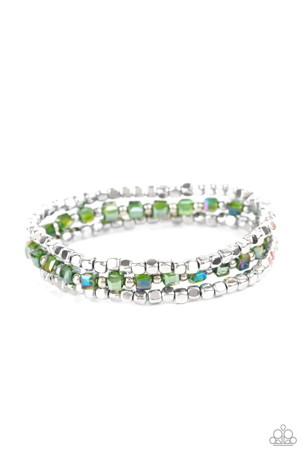 Mix and Mash - Green Bracelet