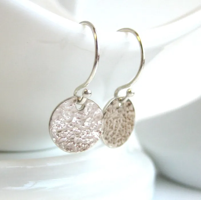 Modern Small Circle Earrings - CG202E. Starts at