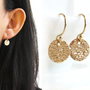 Modern Small Circle Earrings - CG202E. Starts at