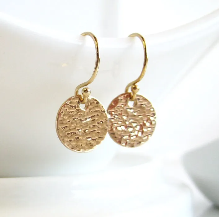 Modern Small Circle Earrings - CG202E. Starts at