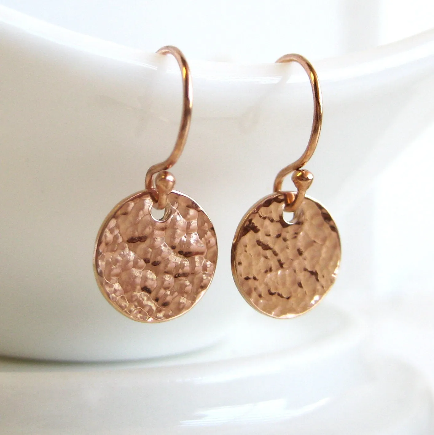 Modern Small Circle Earrings - CG202E. Starts at
