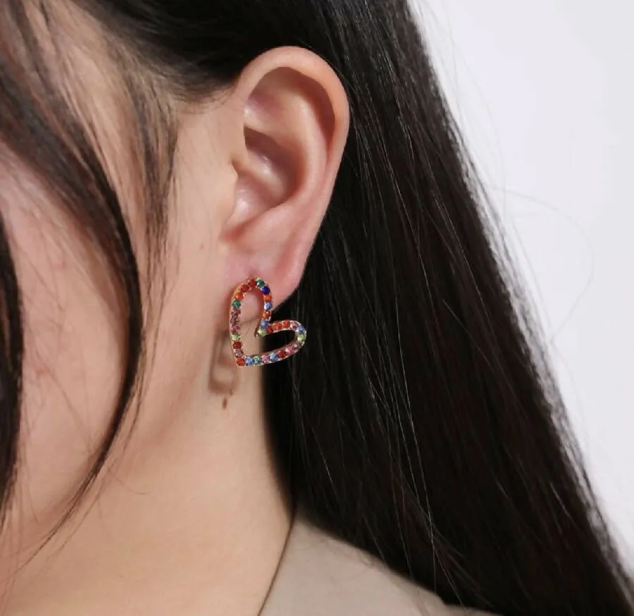 Oh La La Express Women Earrings Set Heart Shaped 3pairs