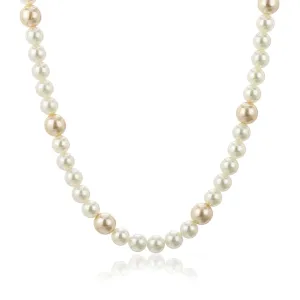 One Line Pearl Necklace
