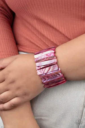 Paparazzi Bracelet ~ Beach Blast - Red