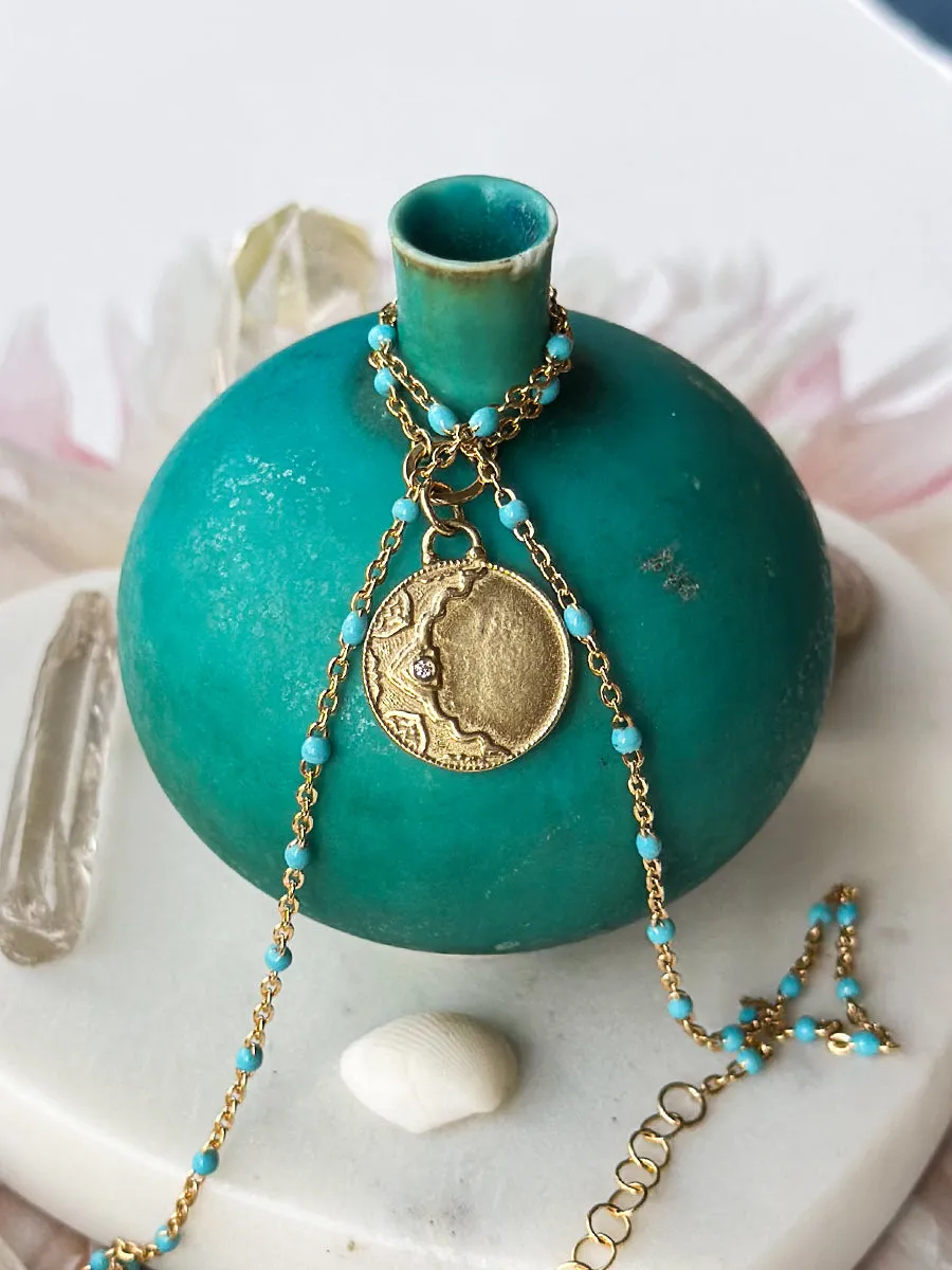 Paradise Necklace - Turquoise