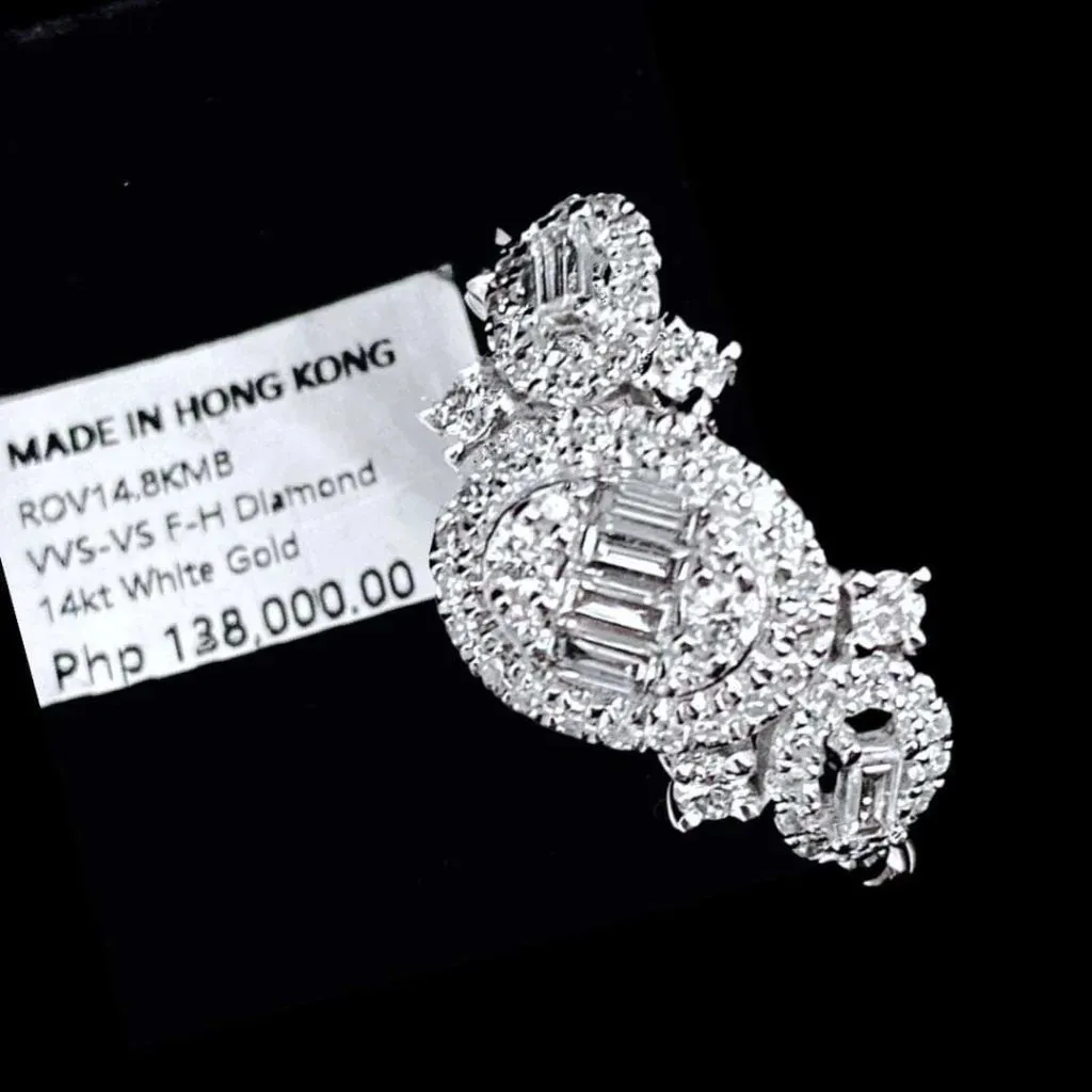 PREORDER | Cluster Shape Diamond Ring 14kt