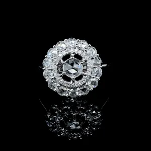 PREORDER | Lucky Rosecut Center Statement Diamond Ring 14kt