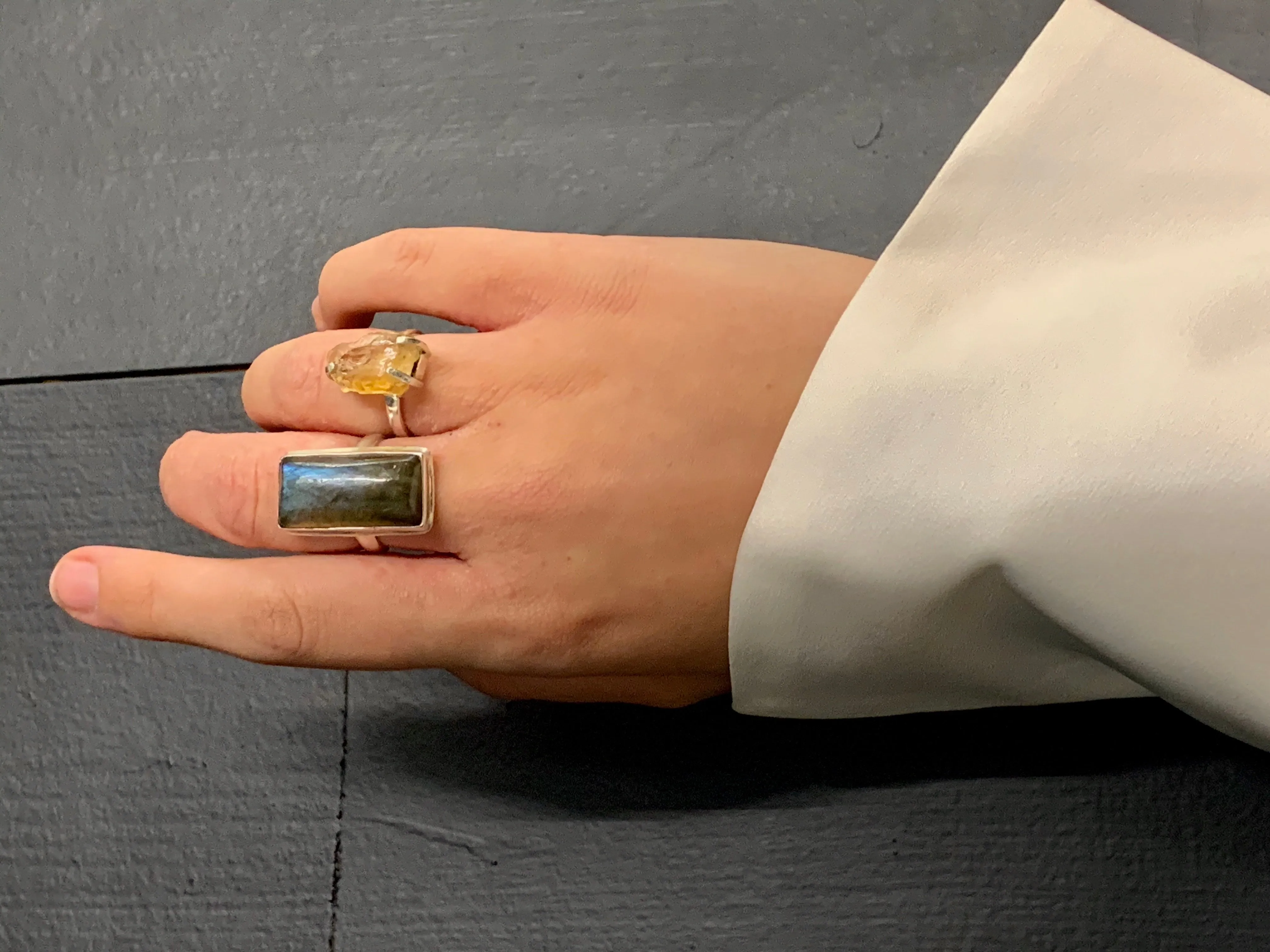 Raw Citrine Sanaa Ring