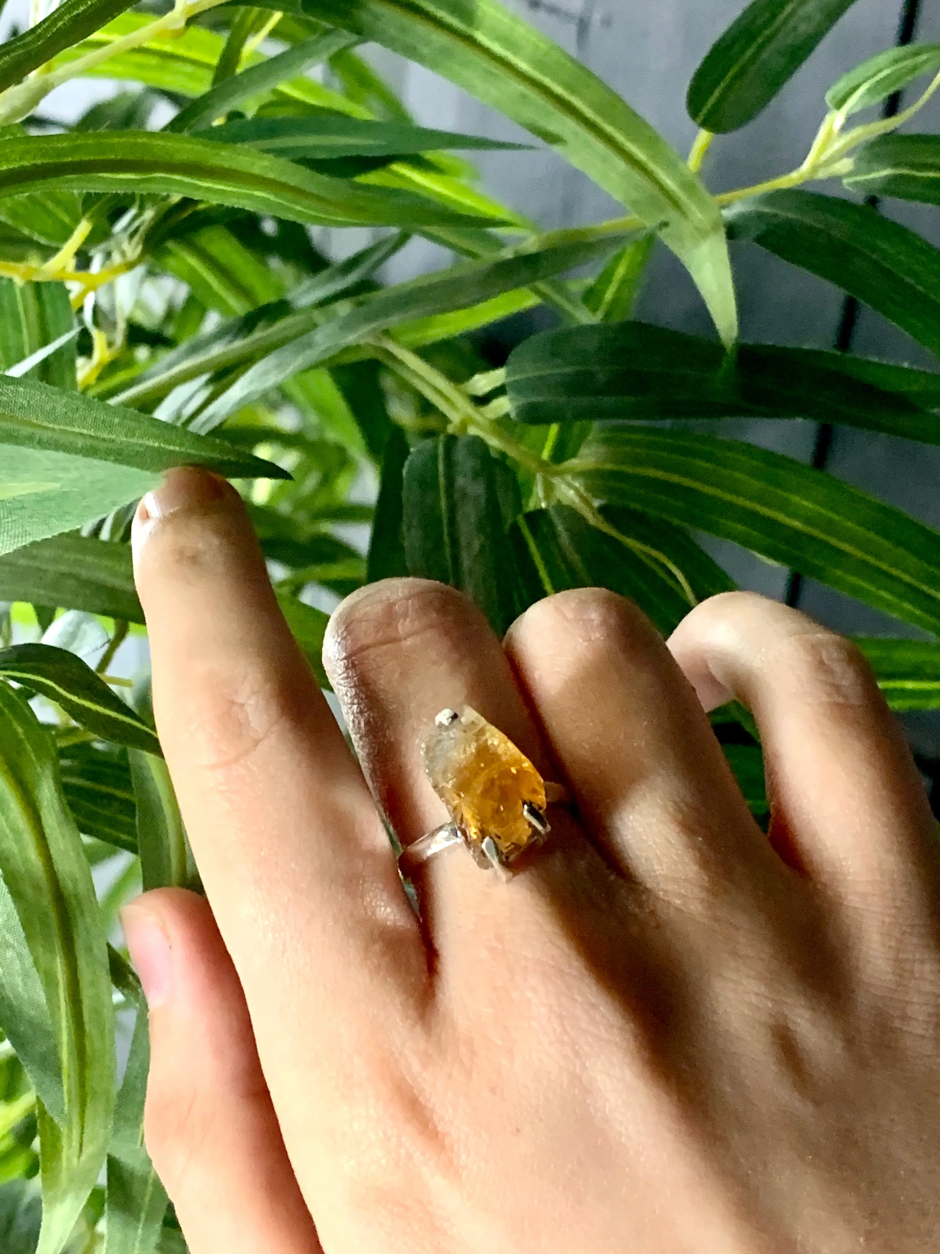 Raw Citrine Sanaa Ring