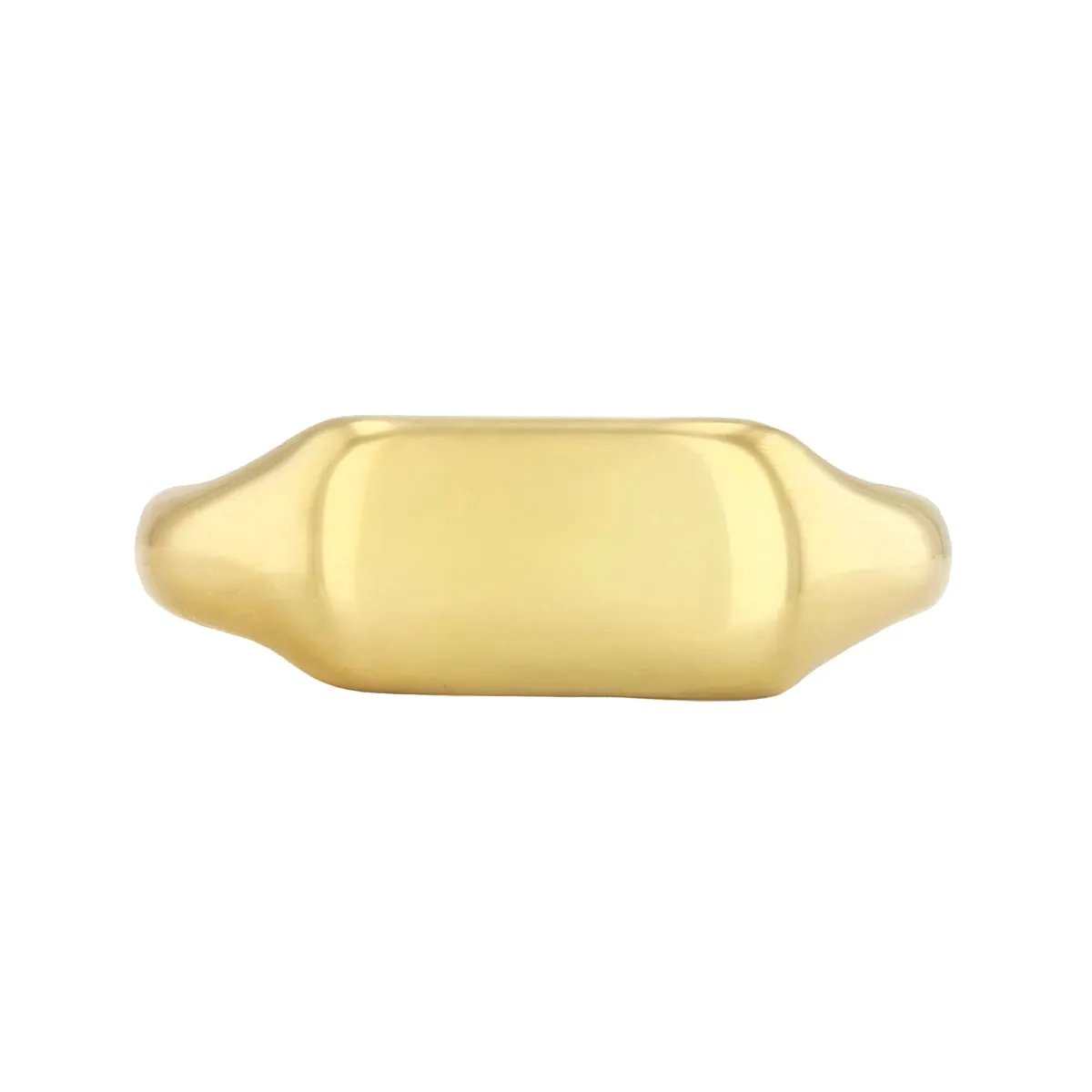 Rectangular Signet Ring | Pre-Loved | 18K Yellow Gold