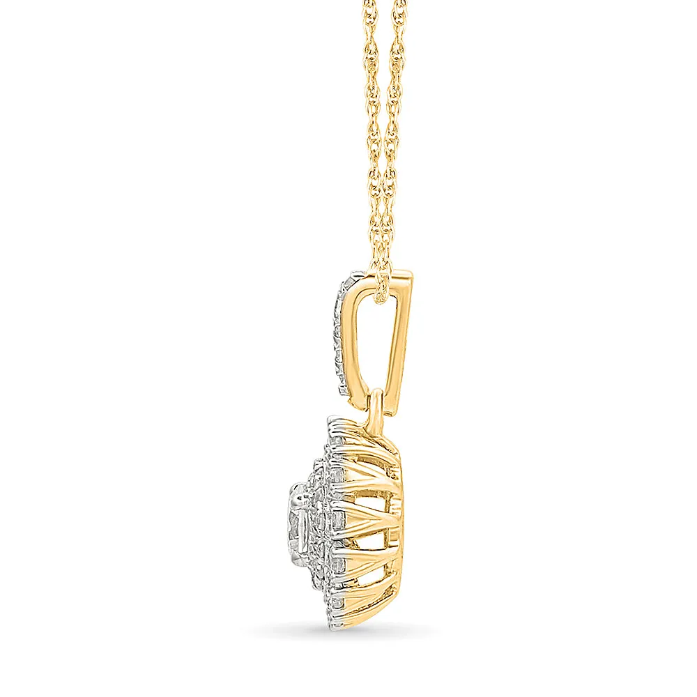 Samarthyam Gold & Diamond Pendant