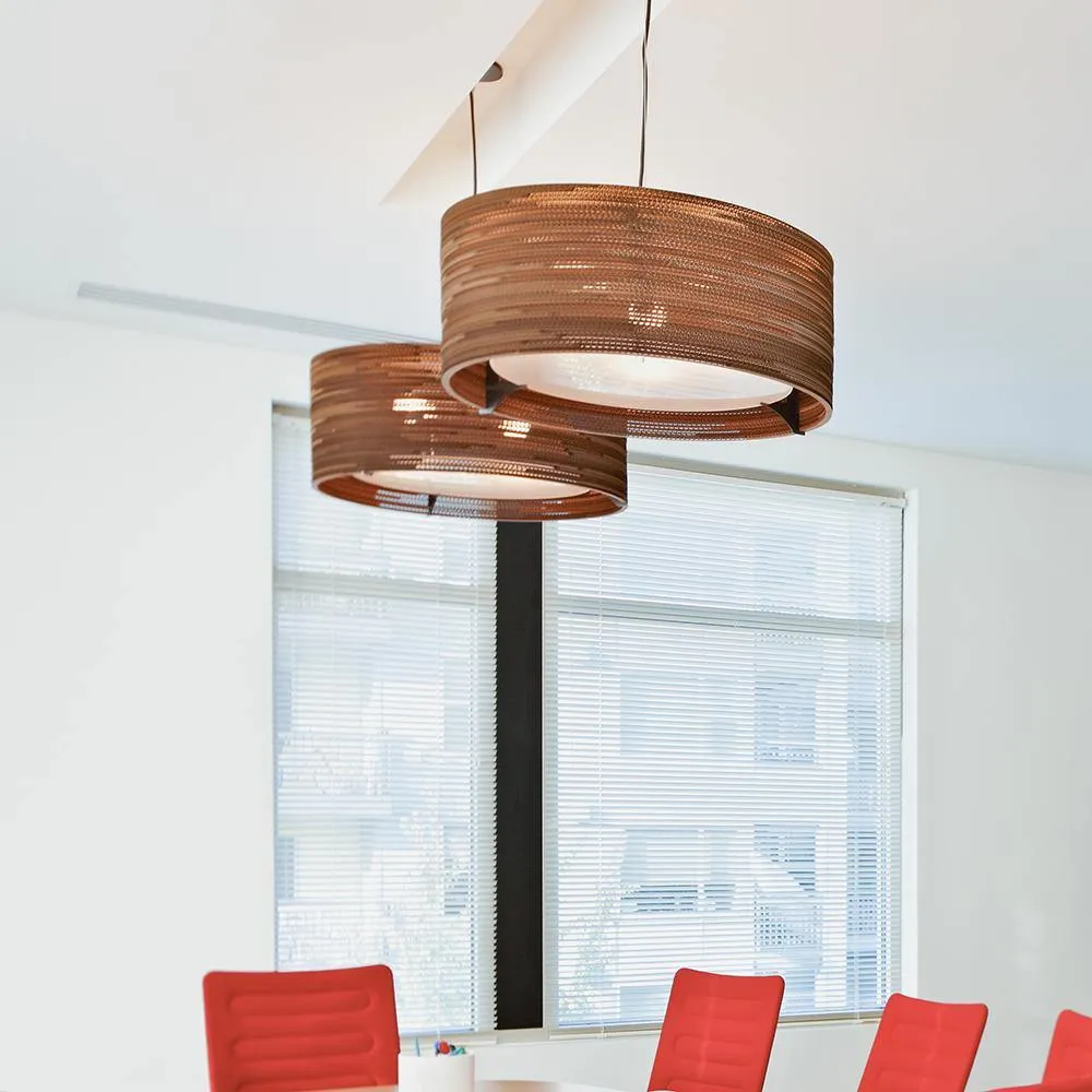 Scraplights Drum 24" Pendant