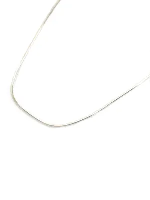 Shiny Silver Octagon Chain