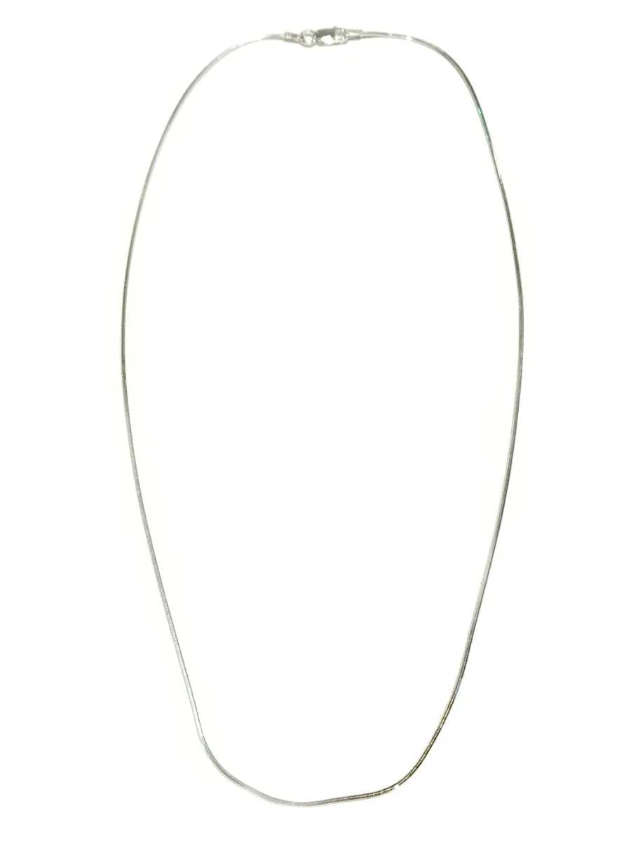 Shiny Silver Octagon Chain