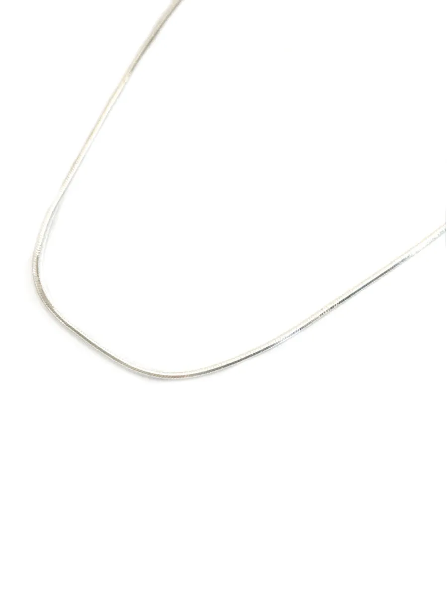 Shiny Silver Octagon Chain