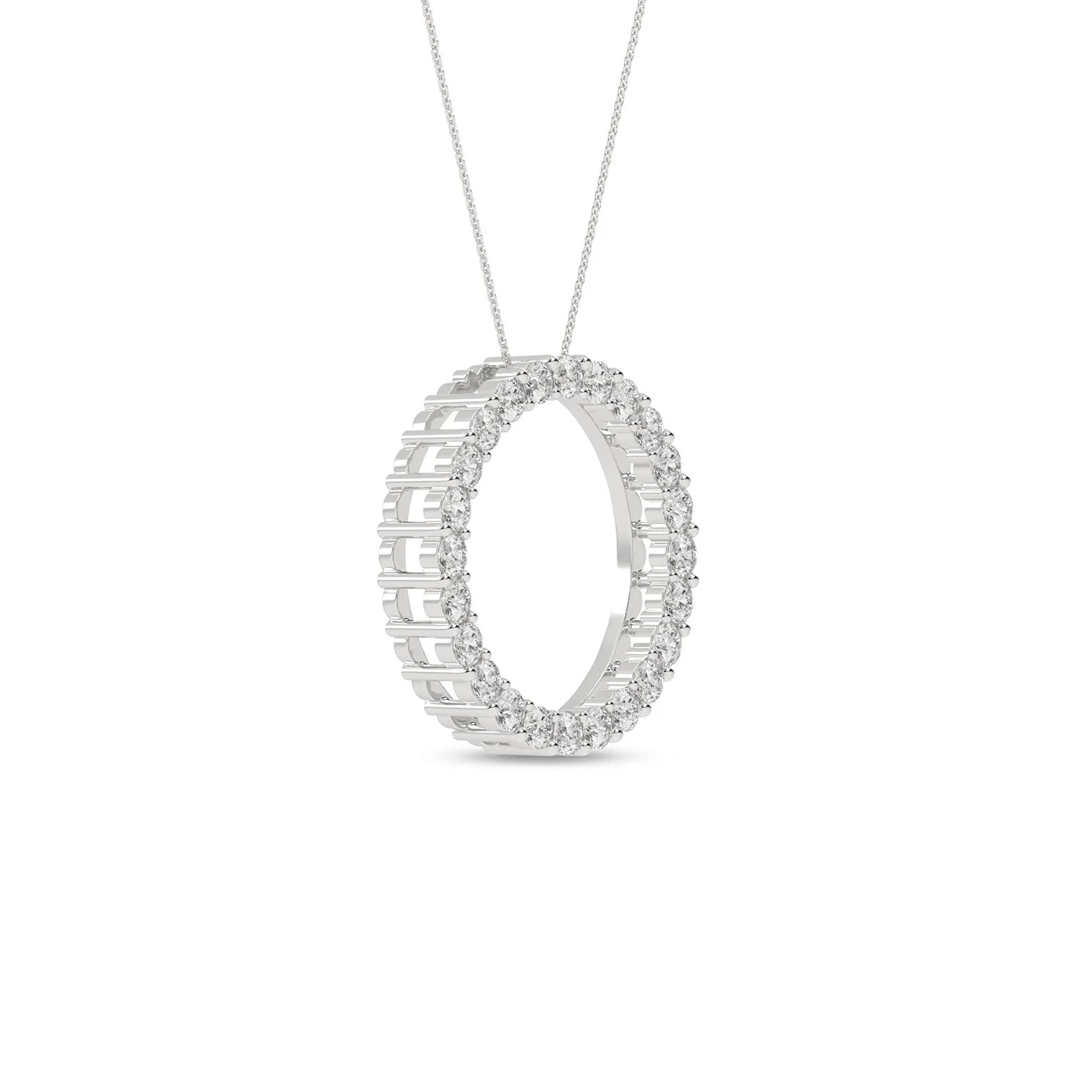 Silhouette Necklace - Circular