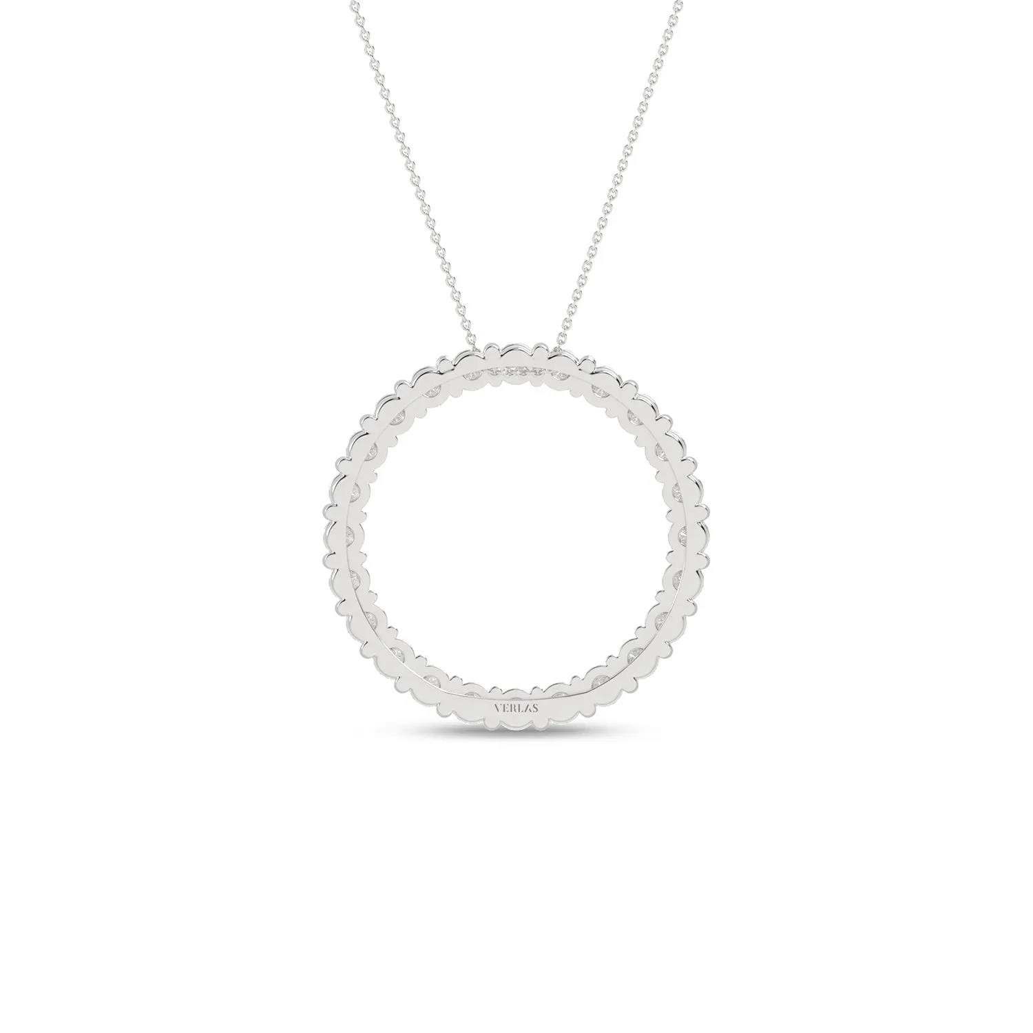 Silhouette Necklace - Circular
