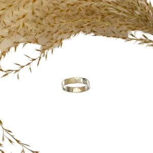 Silver Heart Friendship Ring