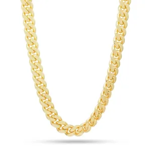 Solid Gold 10mm Miami Cuban Link Chain