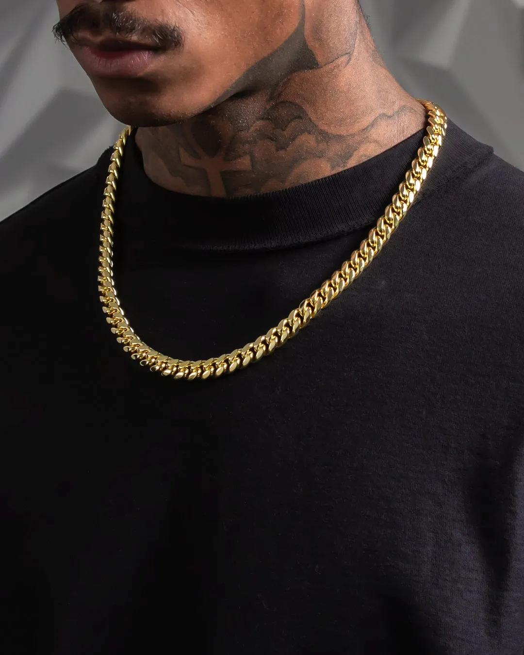 Solid Gold 10mm Miami Cuban Link Chain