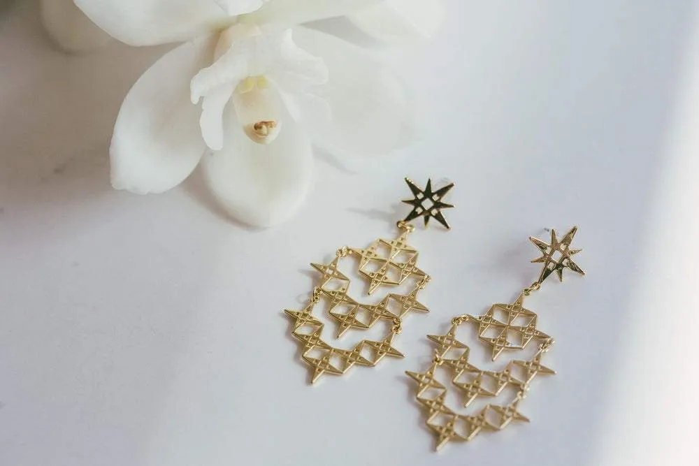 Stardust Earring - Gold