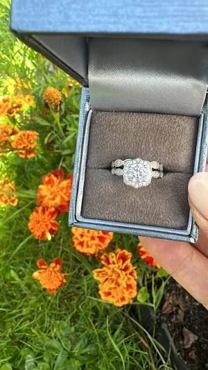 Sterling Silver Princess Ring Set
