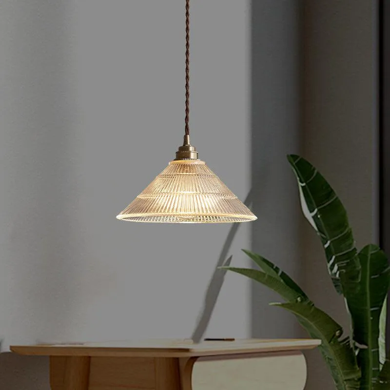 SUBARU｜Japanese Style Classic Brass Glass Small Pendant