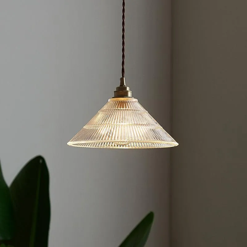 SUBARU｜Japanese Style Classic Brass Glass Small Pendant