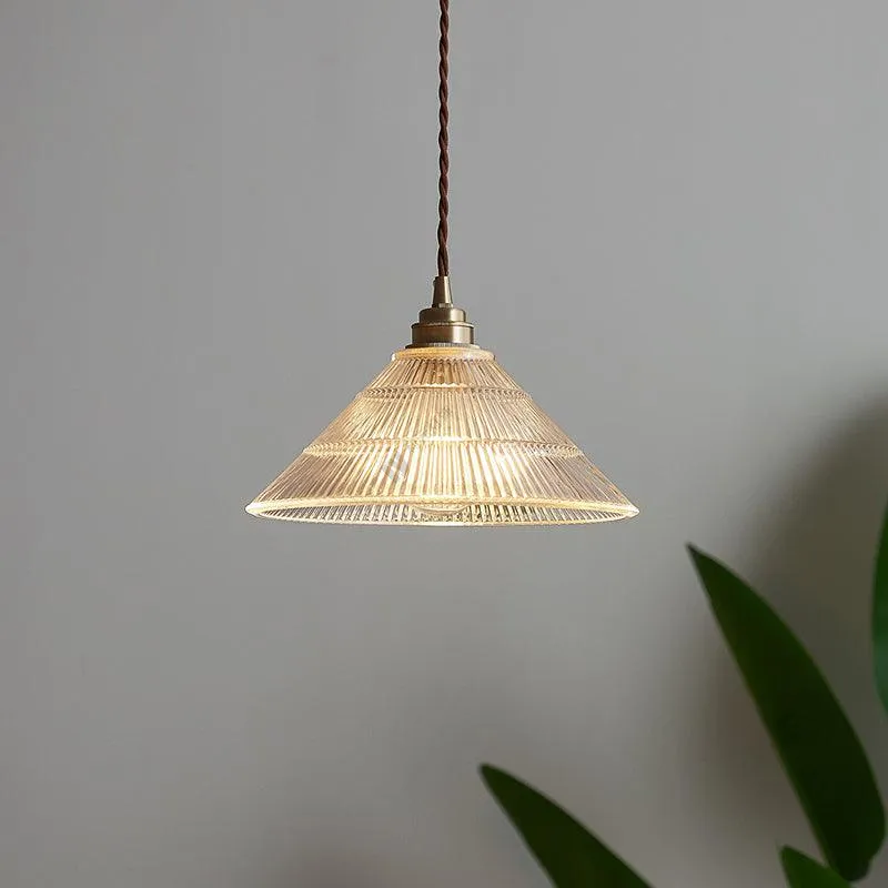 SUBARU｜Japanese Style Classic Brass Glass Small Pendant