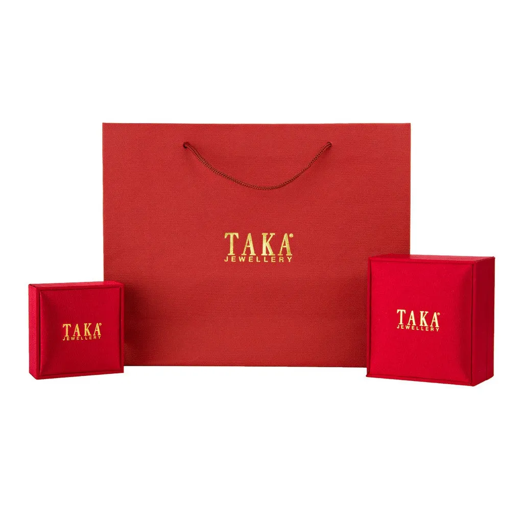 TAKA Jewellery 999 Pure Gold Abacus Pendant 时来运转