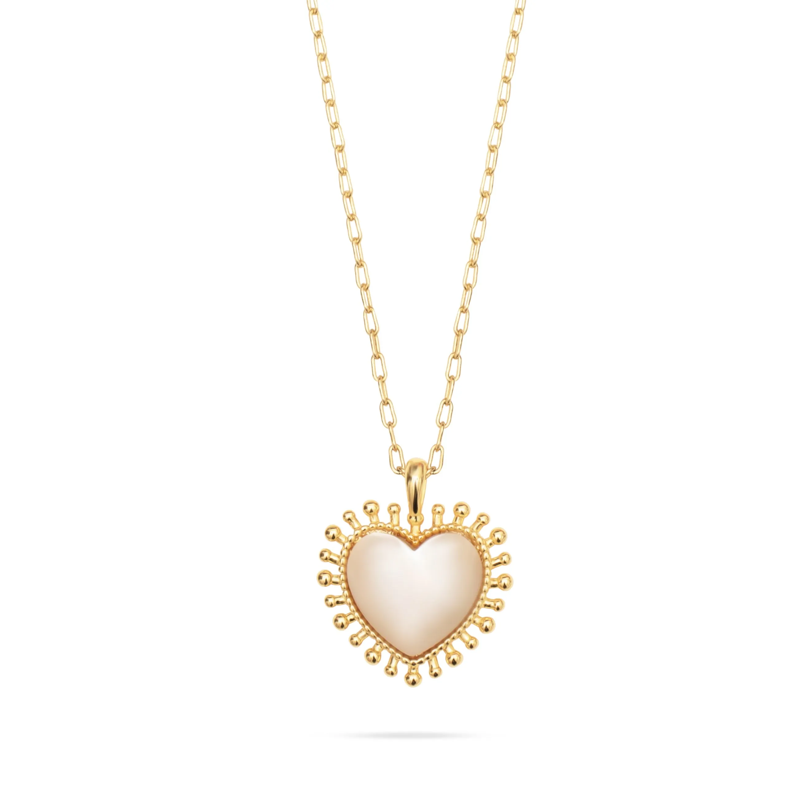 Talis Chains Mini Heart Pendant Necklace in Gold