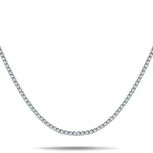 Tennis Chain Diamond Necklace