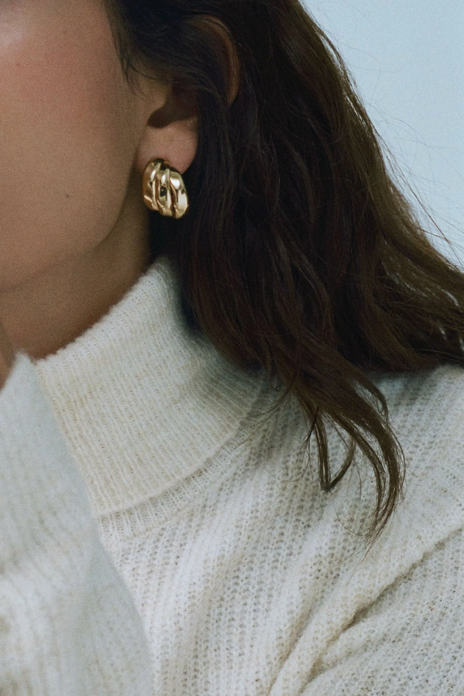 Three Hoop Earrings