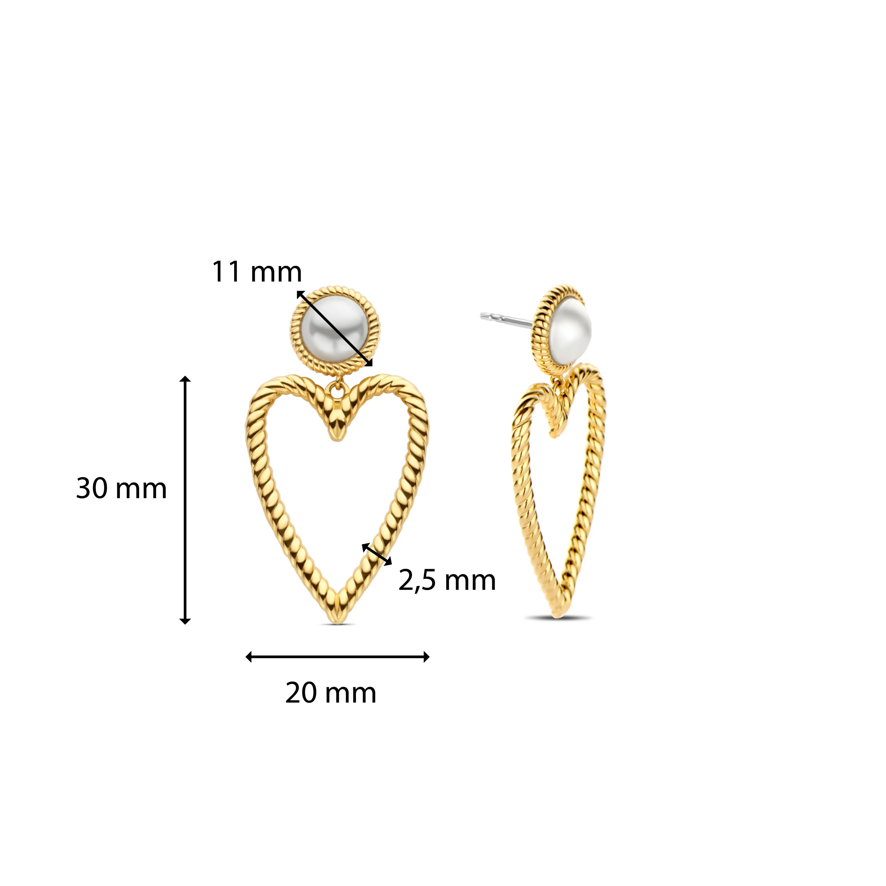 TI SENTO Earrings 7925YP