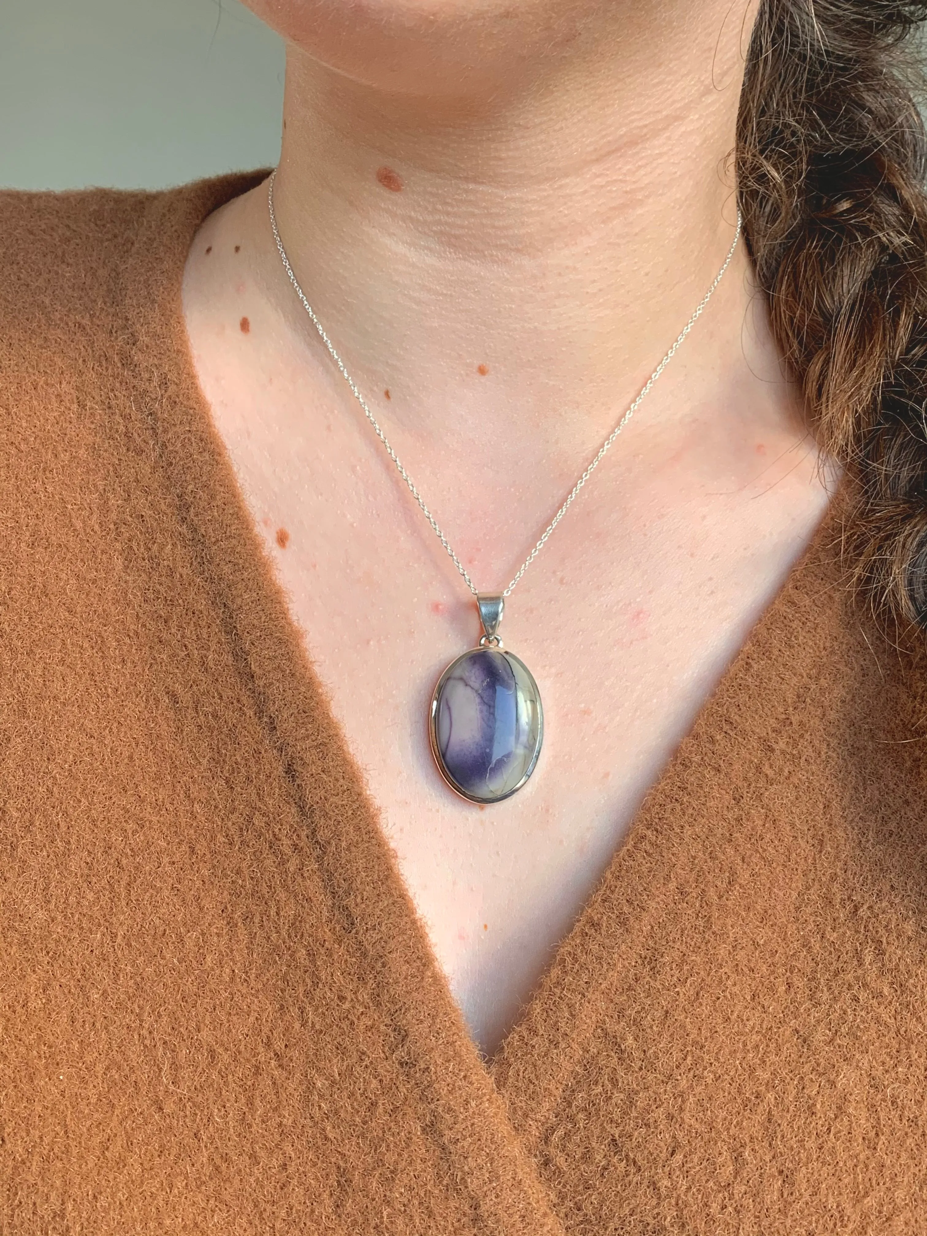 Tifanny Stone Naevia Pendant - Reg. Oval