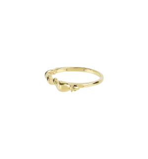 Tiny Mouse Ring 14K