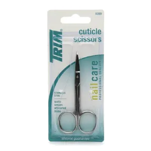 TRIM - Professional Quality Stainless Steel Nail Scissors - 3 1/2 Inch