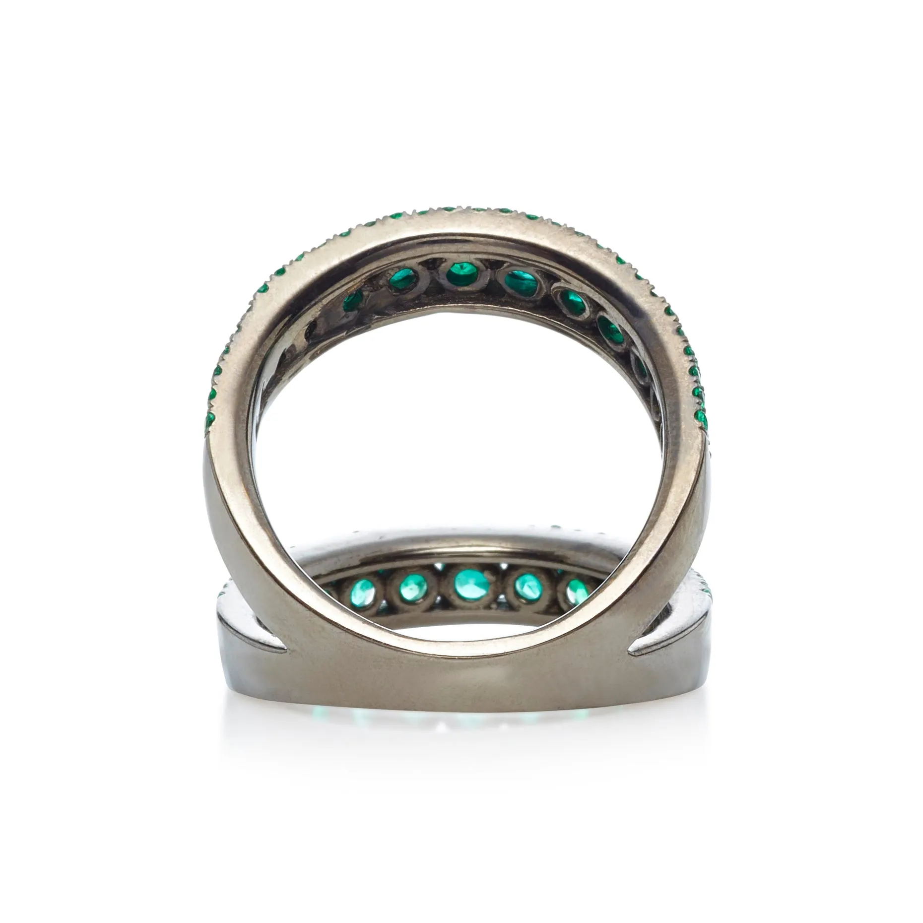 Twined Double Ring